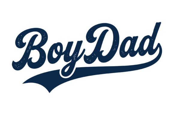 Boy Dad Script Typography Design: A Modern Design Asset