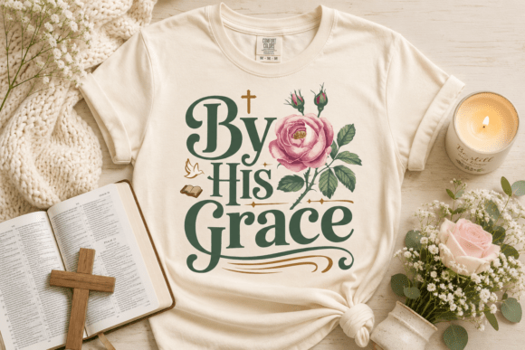 By His Grace: Elegant Faith-Based Design for Modern Apparel