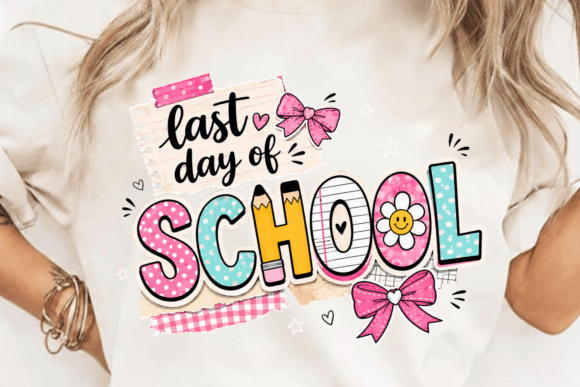 Creative Assets for Celebration: Last Day of School PNG Design