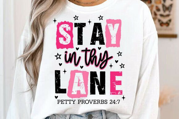 Funny Christian Quote Design: A Modern Graphic Asset