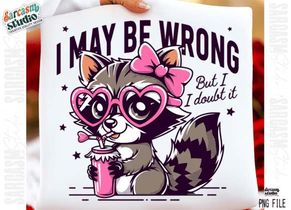 Funny Raccoon PNG: Sassy Humor for Creative Designs