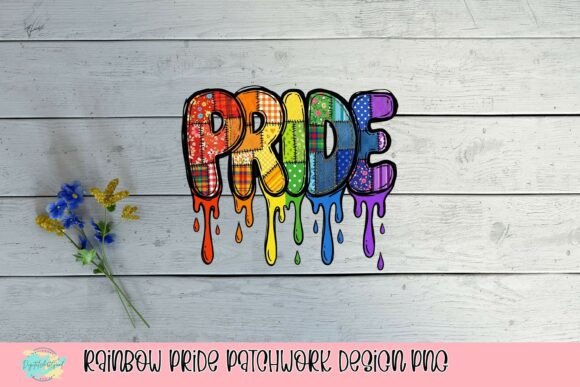 Rainbow Pride Patchwork Design: A Vibrant Visual Asset