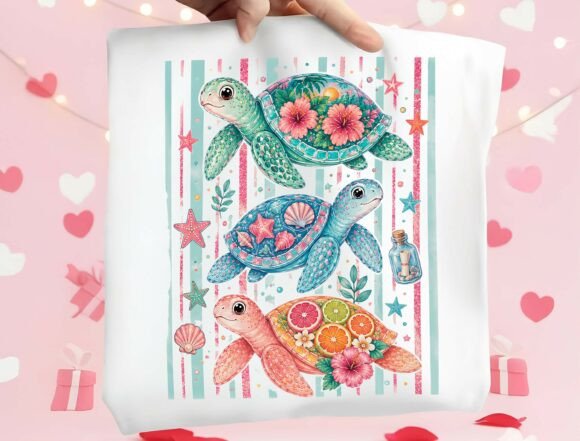 Summer Coastal Sublimation Design: A Tropical Design Asset