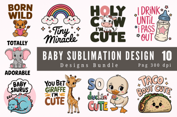 Unlock Creative Potential with a Baby Sublimation Design Bundle